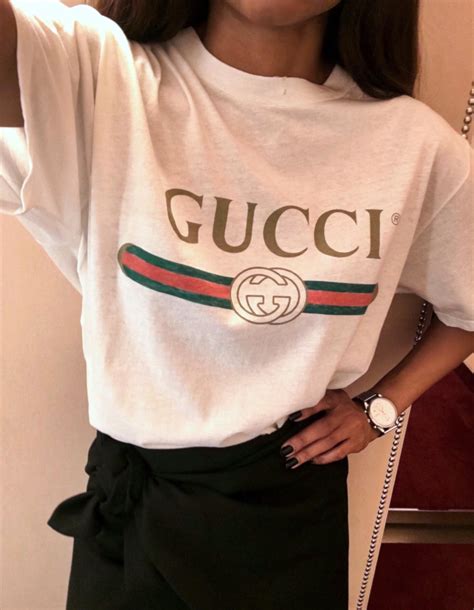 gucci womens tahirt|gucci femme t shirt.